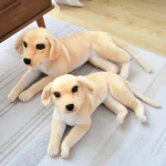 Peluche chien Golden Retriever, jouet doux pour bébés